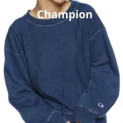 reverse weave”鬼フェード“インディゴブルー”襤褸 sweat reverse weave”鬼フェード“indigo blue”襤褸 sweat - メルカリ