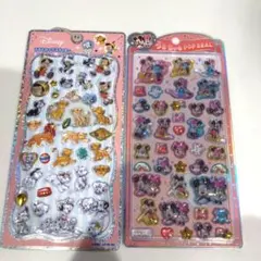 正規品　プチドロップステッカー　ディズニー　うるちゅる　ミッキー　クラシック