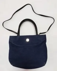 希少　MCM デニム トートバッグ 2way イタリア製のサムネイル