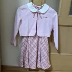 未使用品‼️crown banbyセレモニーワンピとボレロ130センチ