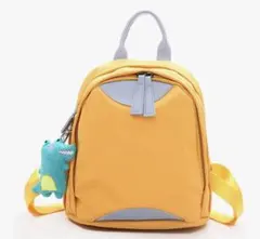 リュックサック リュック バックパック 小さめ 子供　イエロー
