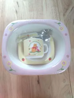 Disney Winnie the Pooh メラミン食器 5点セット