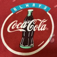 90s ビンテージ　古着　コカコーラ　両面　Tシャツ　米国製　企業　アメリカ