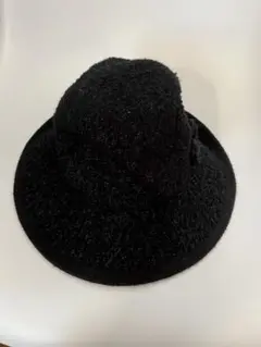 【中古】帽子 ブラック 秋冬用