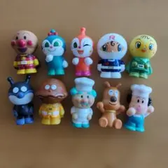 アンパンマン 指人形 フィギュア 10体セット まとめ売り