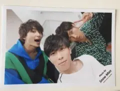 Snow Man 公式写真 佐久間大介 阿部亮平 宮舘涼太 混合