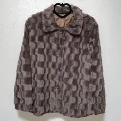 BUNGBU 美品 レディース ジャケット 軽い ブラウン ゆったり M〜L