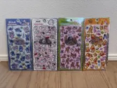 【国内正規品】プチドロップステッカー ディズニー 新作 4枚セット