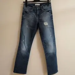 BANANA REPUBLIC ストレートデニム インディゴブルー