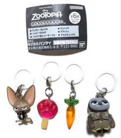 ズートピア2 めじるしアクセサリー　４点