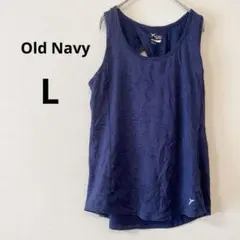 Old Navy 【L】Active Go-Dry タンクトップ ネイビー