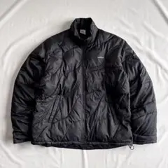 00s EURO ADIDAS wave design puff jacket