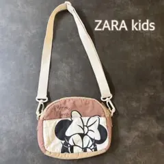 상태좋음 ZARA kids ミニー ショルダーバッグ ポシェット キッズバッグ