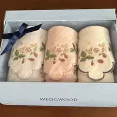 WEDGWOOD ハンカチ 3枚セット ワイルドストロベリーのサムネイル
