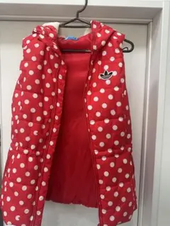 アディダス オリジナルス　ベスト　ドット柄