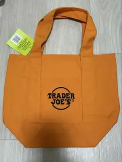 【オレンジ】TRADER JOE'S トートバッグ