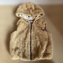 ミキハウス ホットビスケッツ ベビーベスト 90 フード