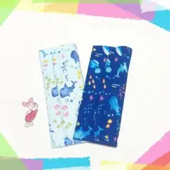 ガーゼハンカチ ユキエモン503 ハンドメイド(ペットボトルカバー