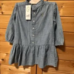 Ralph Lauren デニム ワンピース 12M