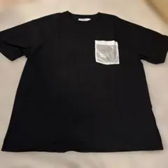 INHERIT ブラック ポケット付き Tシャツのサムネイル