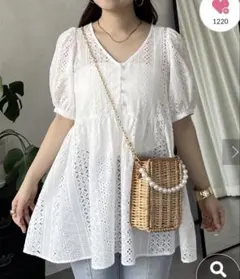 23夏 パラスパレス リネンメッシュプルオーバー 0 シアートップス