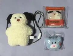 mojojojo モジョジョジョ ぬいぐるみポシェット マスコット 3点セット
