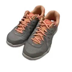 【美品】NIKE ナイキ シューズ 25cm グレー/オレンジ