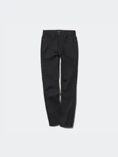 暖パン✨️ユニクロ ヒートテックウルトラストレッチスリムジーンズ ブラック 26