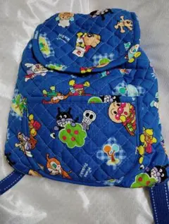 アンパンマン　アニメキャラクター柄 キルティングリュック