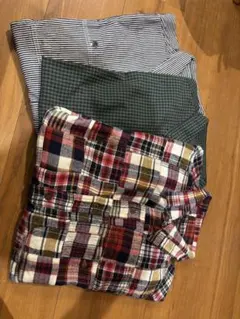 Eddie Bauer 長袖シャツ Mサイズ 3点セット