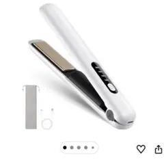 【新品】ヘアアイロン コードレス ミニ ストレートアイロンTYPE-C充電式