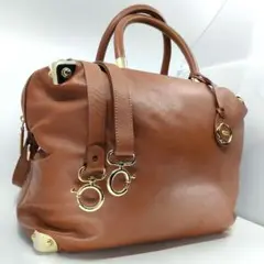 VIKTOR＆ROLF レザー 2WAY ハンドバッグ ボストン ショルダー