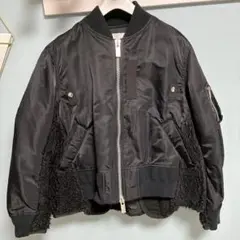 Sacai 20-05359 入手困難　ma-1 ボア サイズ2 レディース 2025年最新】sacai ma-1 ボアの人気アイテム - メルカリ