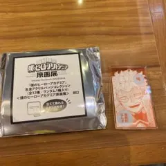 ヒロアカ　原画展　名言アクリルバッジコレクション　ホークス