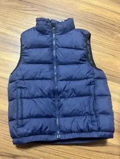 GAP ネイビー ダウンベスト 160cm