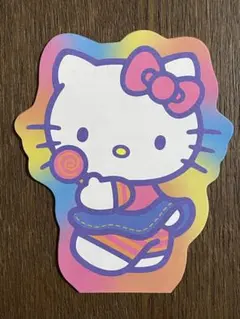 バラ♡サンリオ♡キティ 海外限定 バレリーナ ダイカットメモ 2001年 