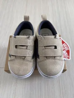 VANS 14.5cm ベージュ オールドスクール キッズシューズ