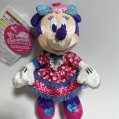 新品タグ付き　パルパルーザ ミニーのファンダーランド ぬいぐるみバッジ