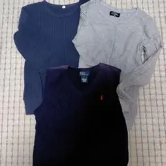 トップス　セーター　まとめ売り　3点