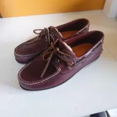 Timberland レザー デッキシューズ