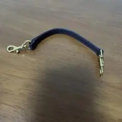トリーバーチ バッグ用 ハンドル 持ち手 レッドブラウン ゴールド金具