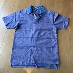 Polo by Ralph Lauren デニム襟 ポロシャツ　Lサイズ