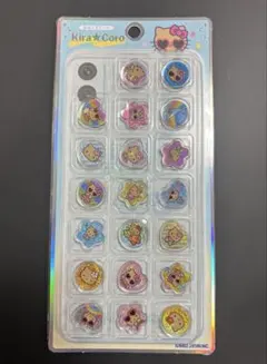 Kira☆Coro 日焼けキティー　おはじきシールセット Sanrio