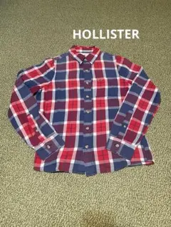 メンズ　Hollister チェック柄 長袖シャツ Mサイズ