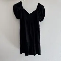 H &M 黒ワンピ
