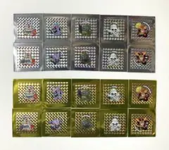 サンライズワールド ホログラムステッカー シルバー & ゴールドver 全20種 サンライズワールド 限定ホログラムステッカー 全10種 ゴールドver