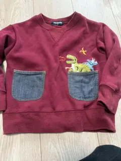 kladskap 100cm 恐竜起毛トレーナー