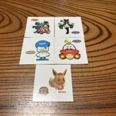 ポケモンデコキャラシール　第一パン　ポケモン　ポケットモンスター②
