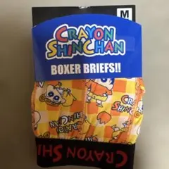 クレヨンしんちゃん ボクサーブリーフ チェック Mサイズのサムネイル