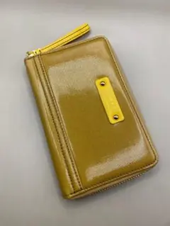 BURBERRY　イエロー 多機能ポーチ 非売品　二つ折り財布にも